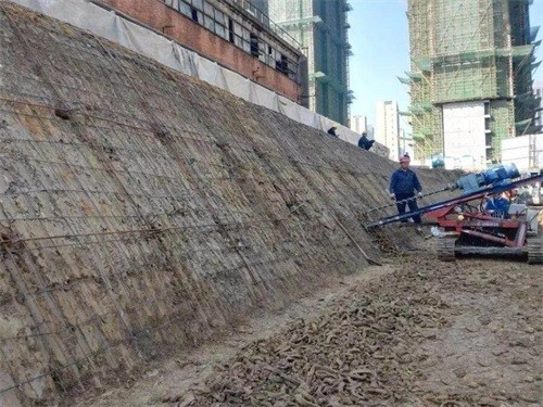枝江建筑边坡支护